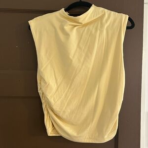 The A&F Paloma Top // Butter Yellow // Size Medium